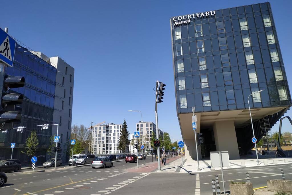 9Th Floor Amazing View Central Studio Apartment VNO Exteriér fotografie