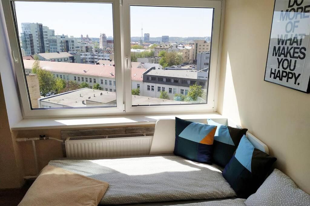 9Th Floor Amazing View Central Studio Apartment VNO Exteriér fotografie